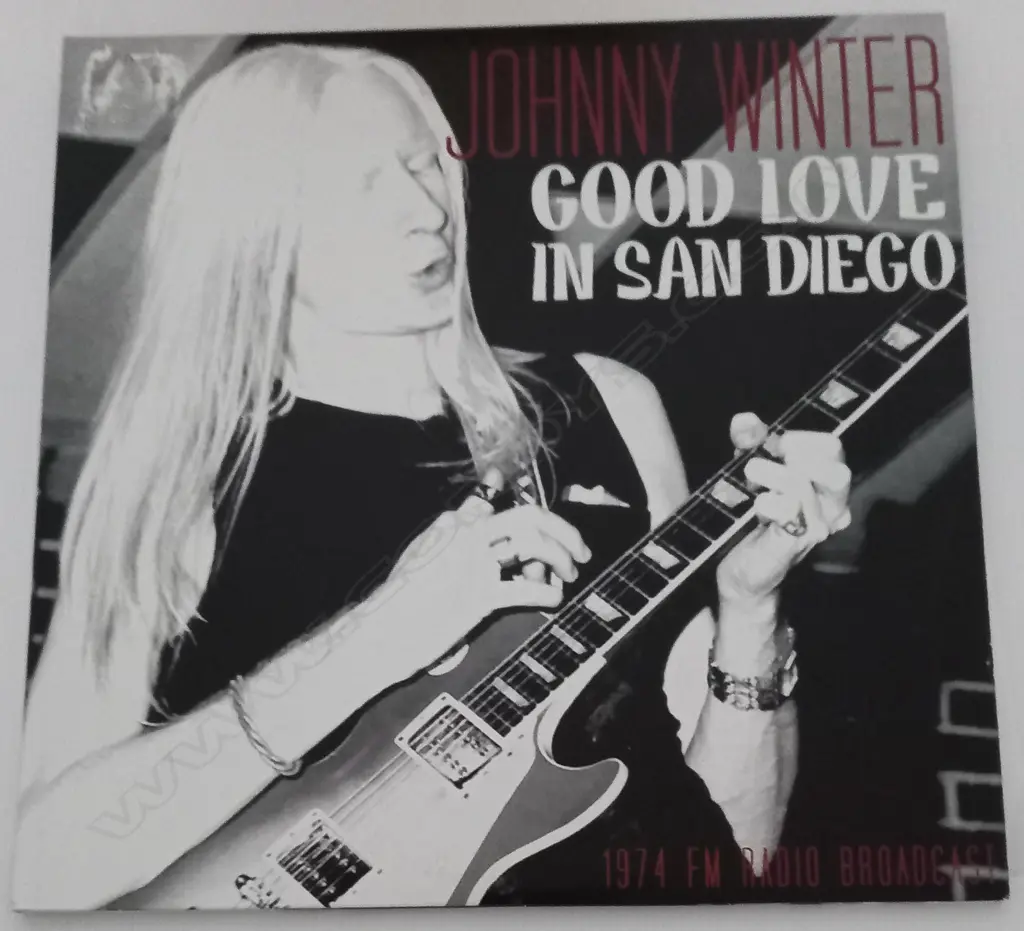 Johnny Winter, Good Love in San Diego (Double album, red vinyl) Image 1++